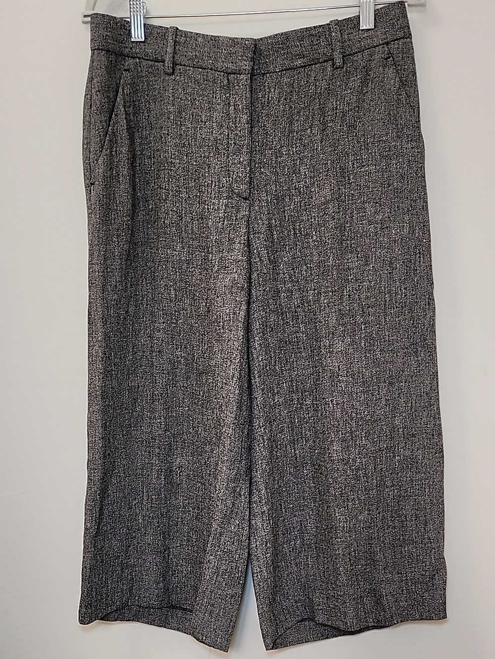 Theory Sedeia vest and matching trouser set structured gray Size 6 - Picture 11 of 16